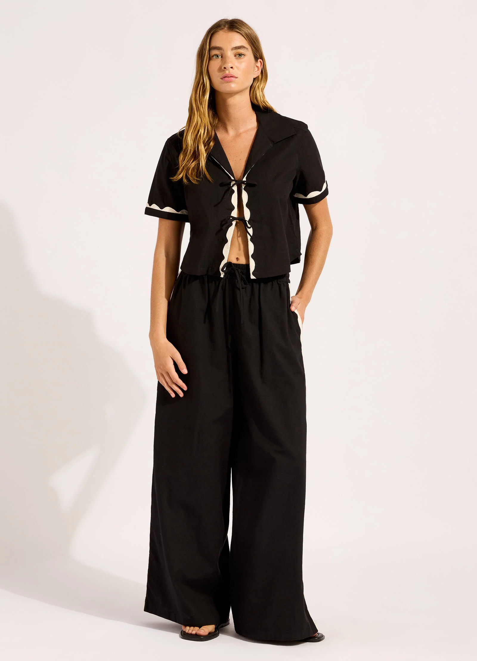 Tie Front Shirt